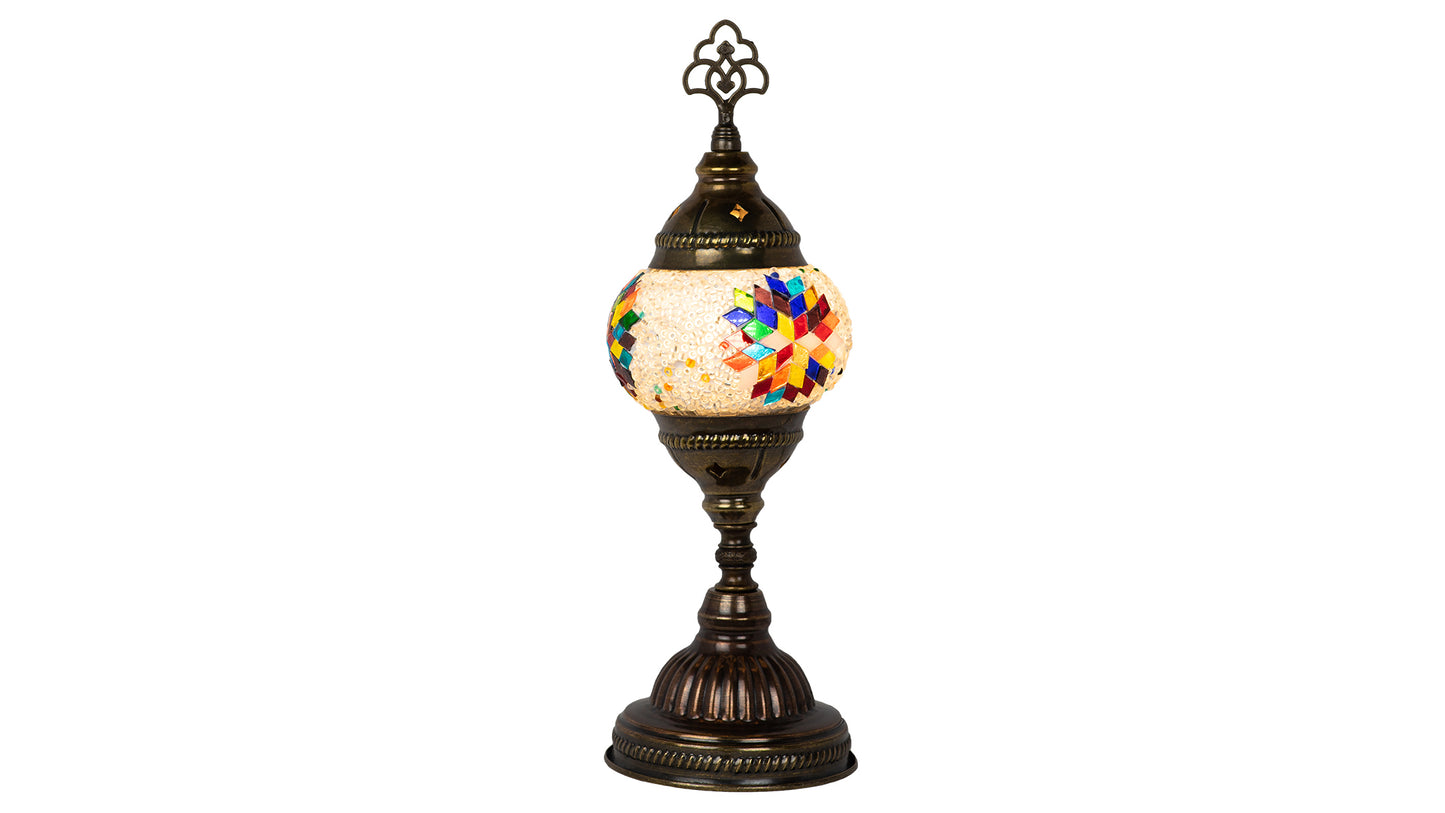 Orientalische  Mosaik Glas Handgefertigte Vintage Tischlampe L07