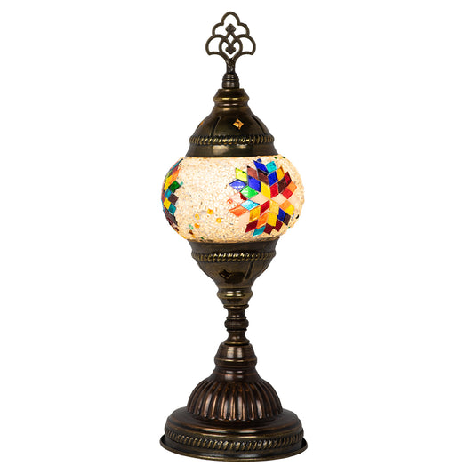 Orientalische  Mosaik Glas Handgefertigte Vintage Tischlampe L07