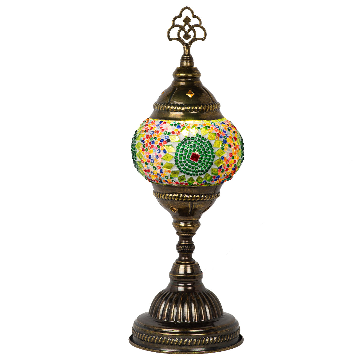 Orientalische  Mosaik Glas Handgefertigte Vintage Tischlampe L06
