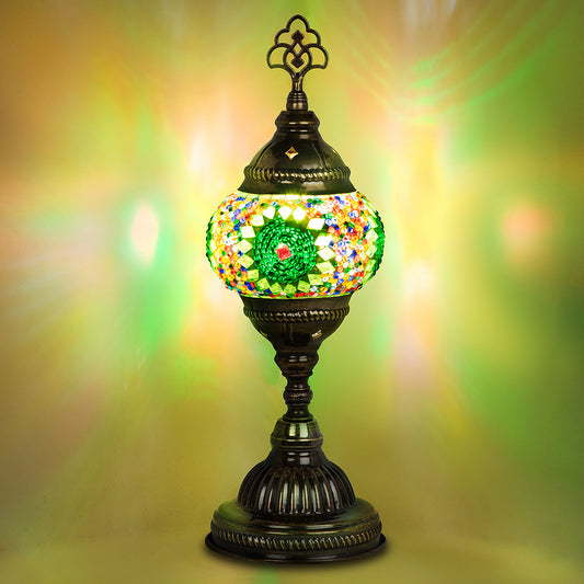 Orientalische  Mosaik Glas Handgefertigte Vintage Tischlampe L06