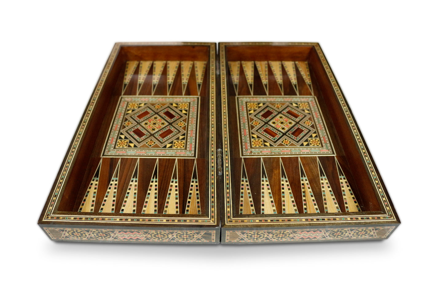 Holz Backgammon/Schach Brett   BT403