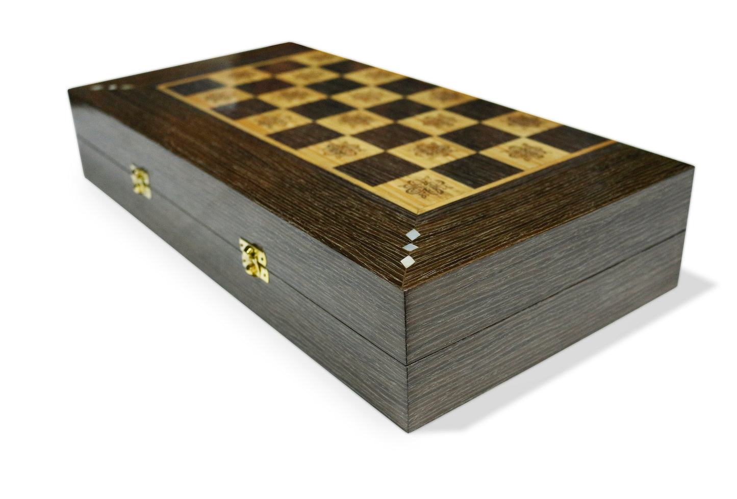 Holz Backgammon/Schach Brett  BT506