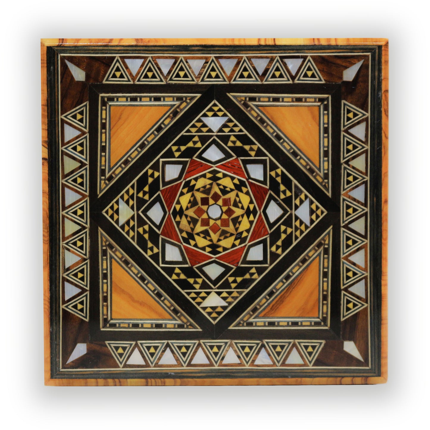 Neu Holz Mosaik Schatulle,Box,Kästchen, Damaskunst K 1-9-43 - Damaskunst - [variant_title]-[option1]