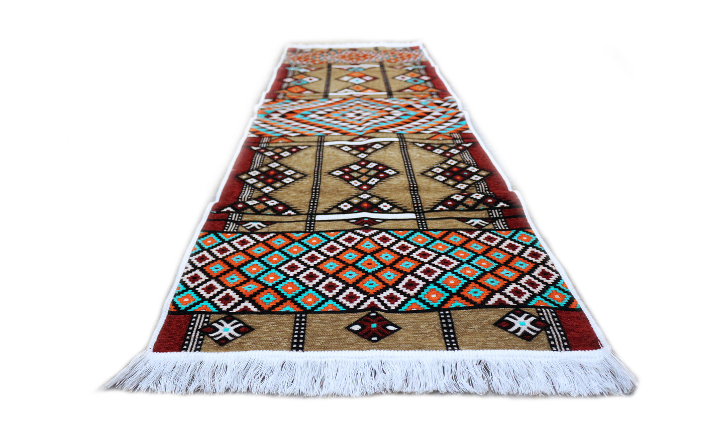 Neu 65x 200 cm Waschbarer,Handgefertigter Teppich, Kelim ,Carpet,Rug, RS 1-3-32 - Damaskunst - [variant_title]-[option1]
