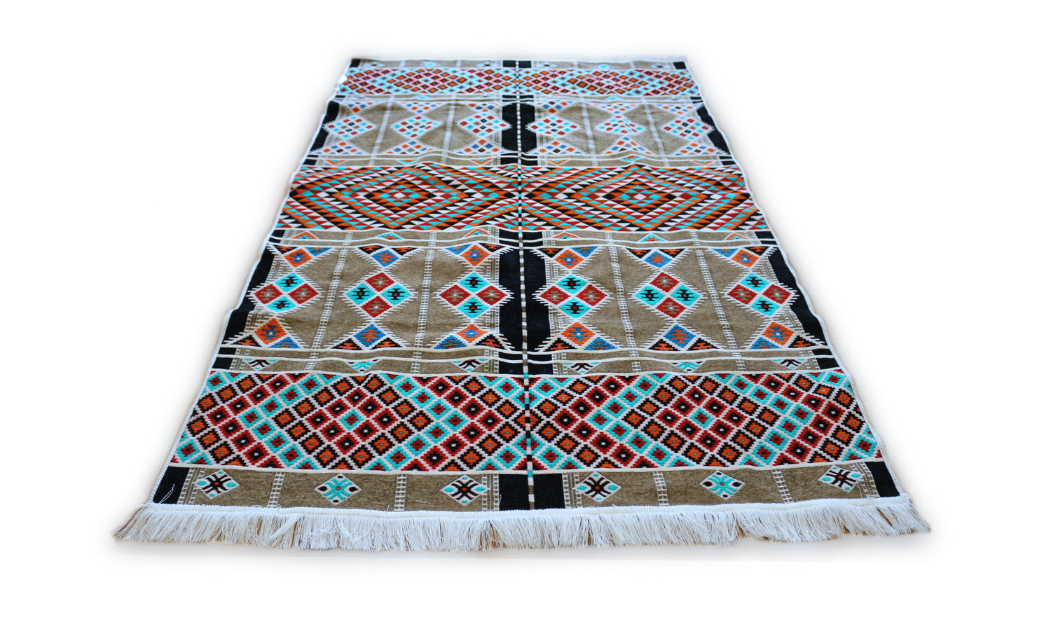 Neu 130x 200 cm Waschbarer Teppich, Kelim ,Carpet,Rug, RS 1-4-02 - Damaskunst - [variant_title]-[option1]