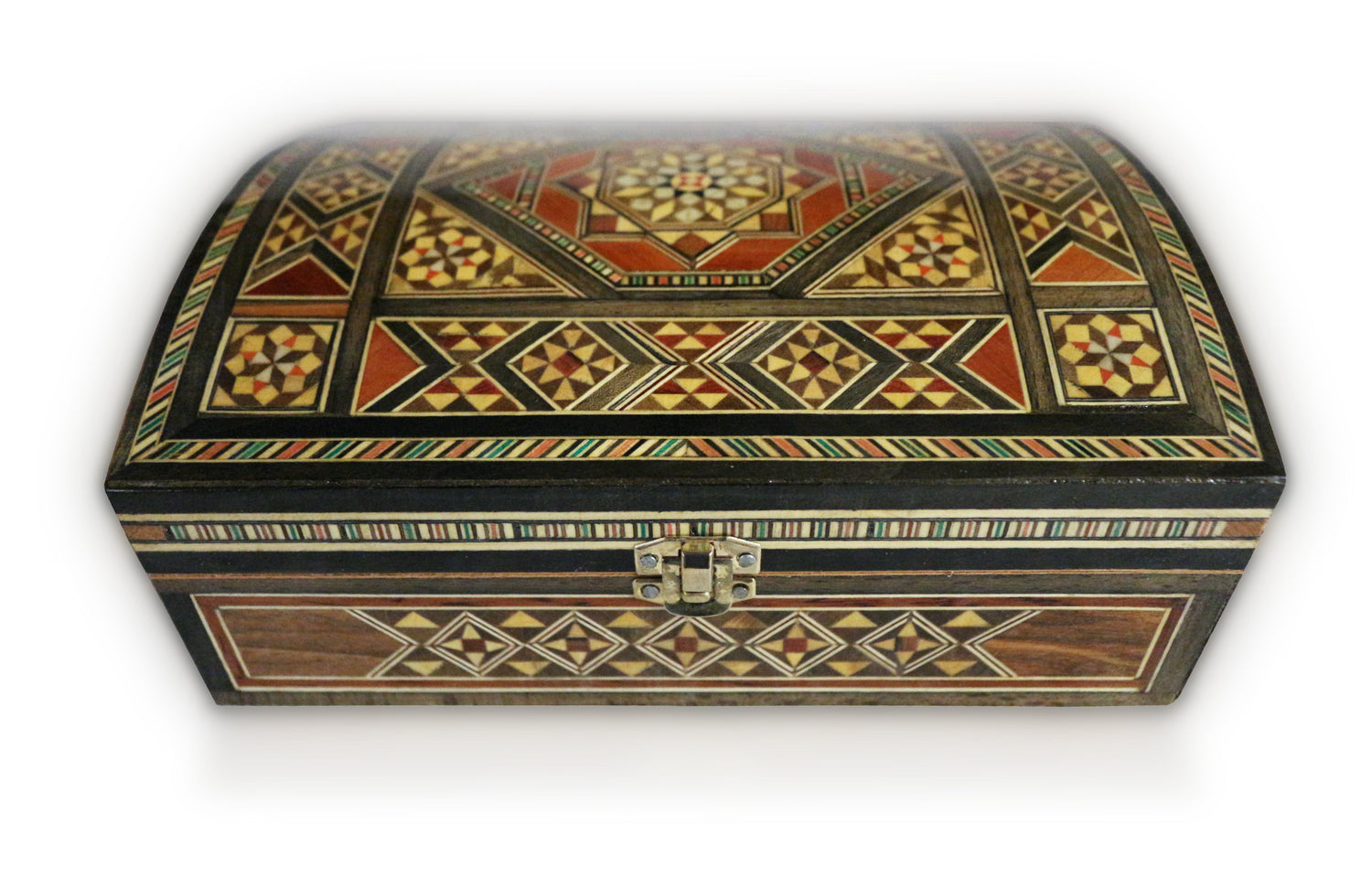 Neu Holz Mosaik Schatulle,Box,Kästchen, Damaskunst K 4-3-41 - Damaskunst - [variant_title]-[option1]