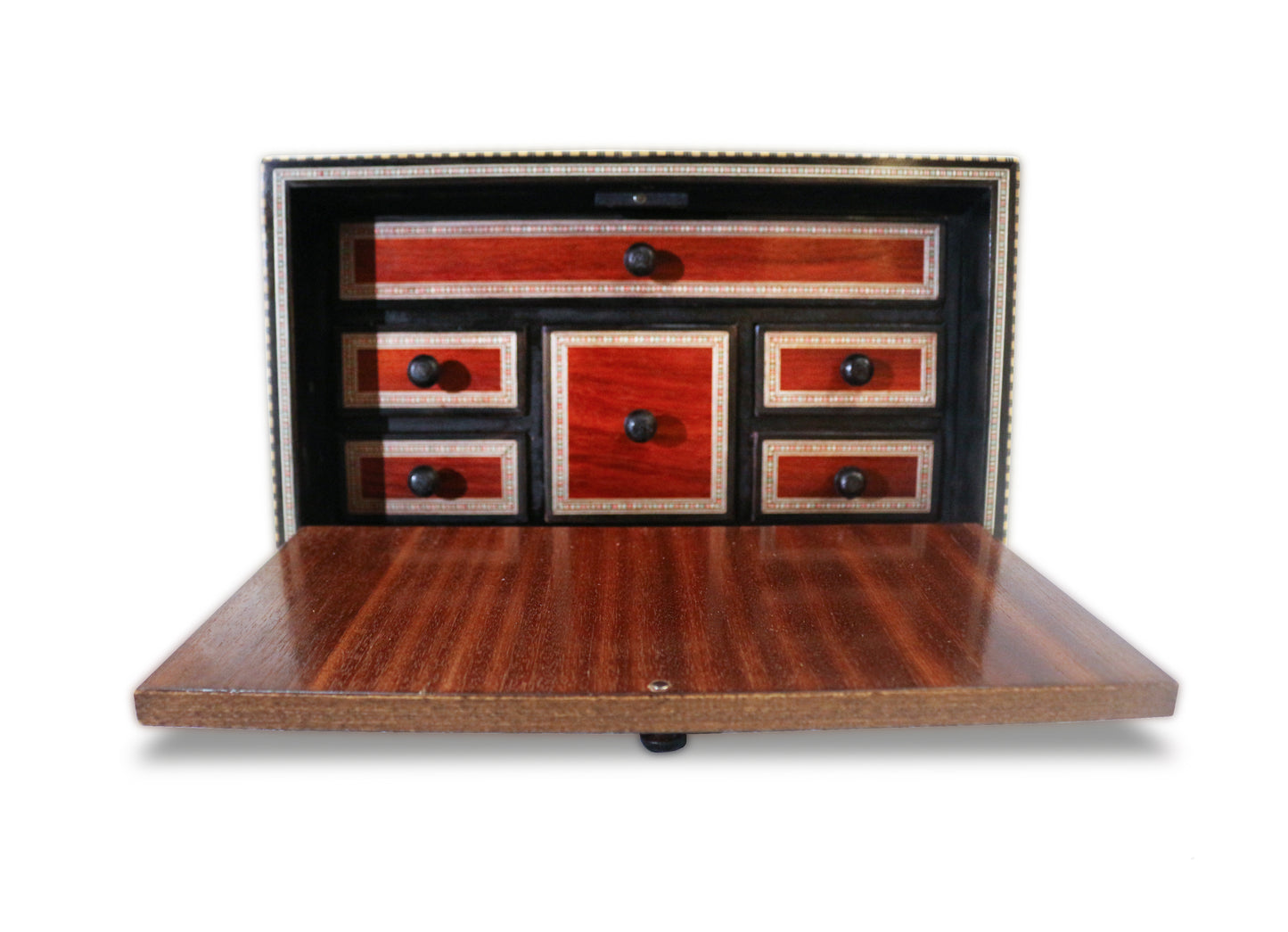 Orientalischer Schmuckkasten, Box, Behälter aus Holz zum Aufbewahren und Sammeln K 11-33
