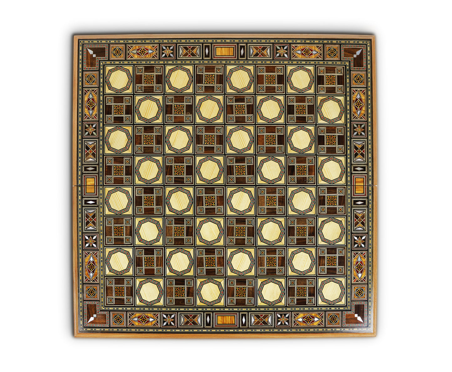 Holz Backgammon/Schach Brett BK520 F