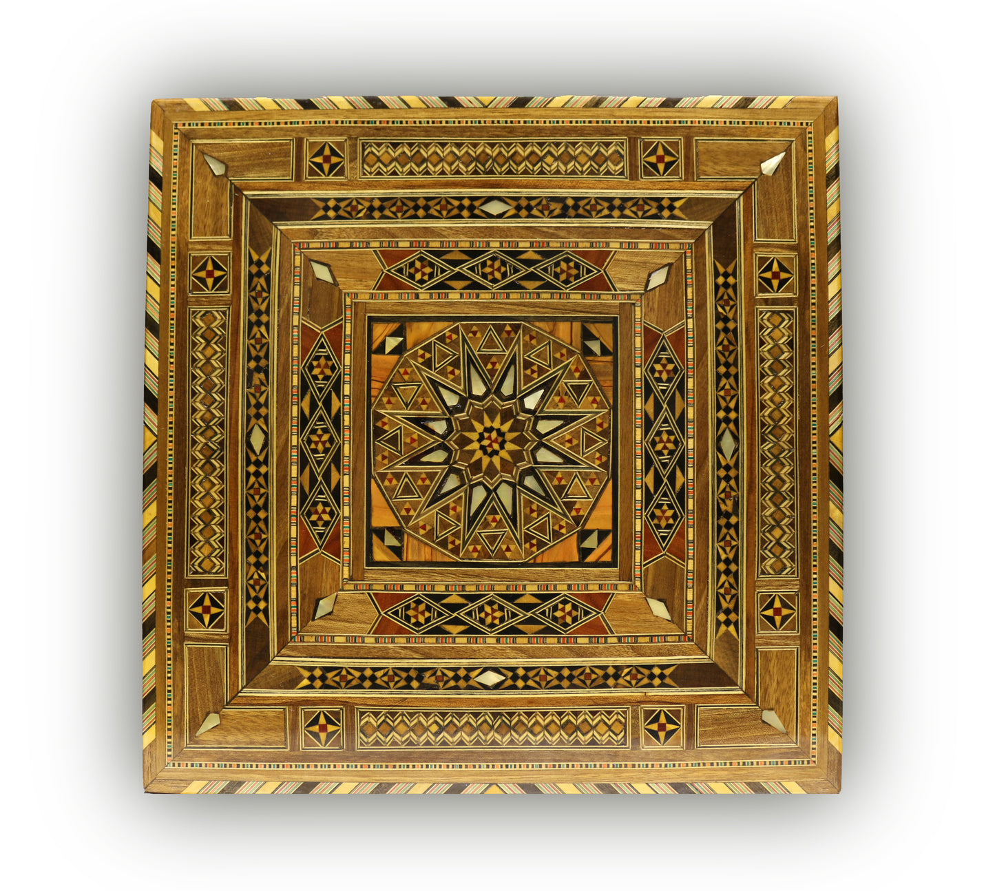Neu Holz Mosaik Schatulle,Box,Kästchen, Damaskunst K 2-2-31 - Damaskunst - [variant_title]-[option1]