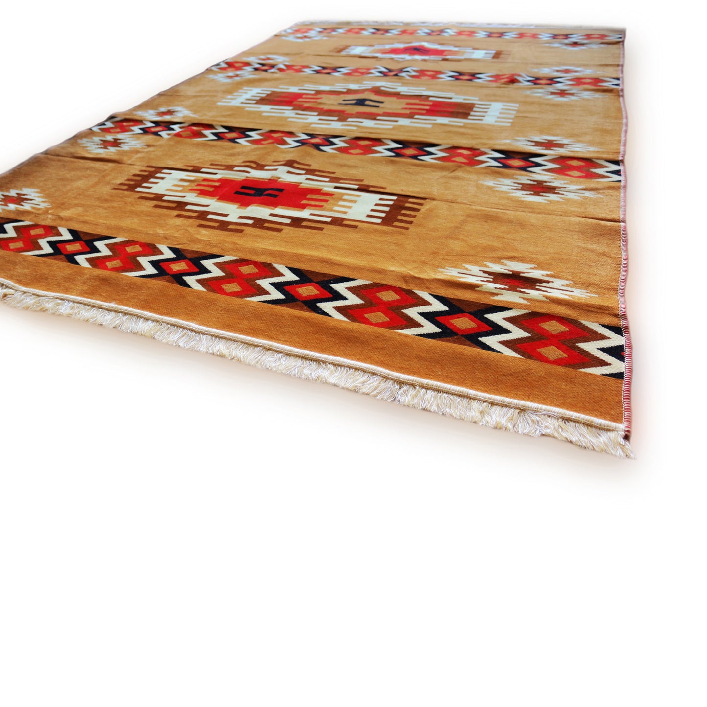 Neu 200x 300 cm Waschbarer Teppich, Kelim ,Carpet,Rug, Burak RS 1-6-82 - Damaskunst - [variant_title]-[option1]