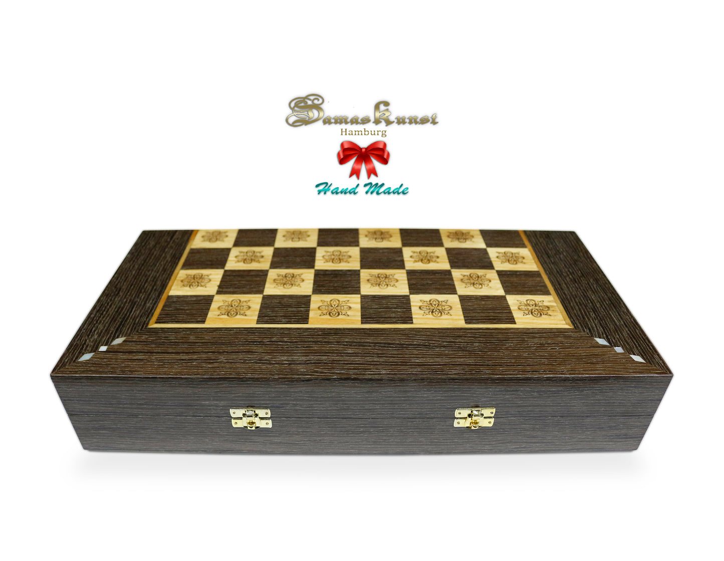 Holz Backgammon/Schach Brett BT 506 SF