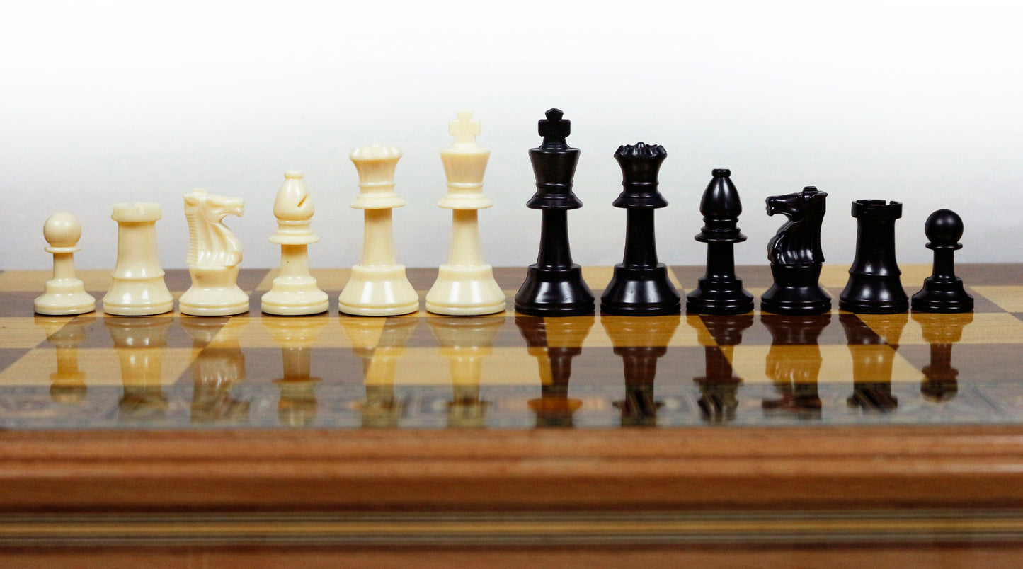 Schachfiguren aus Kunststoff ,KH 64 mm,SFP40