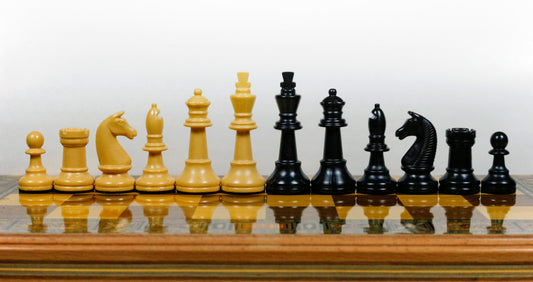 Schachfiguren aus Kunststoff ,KH 90 mm,SFP50