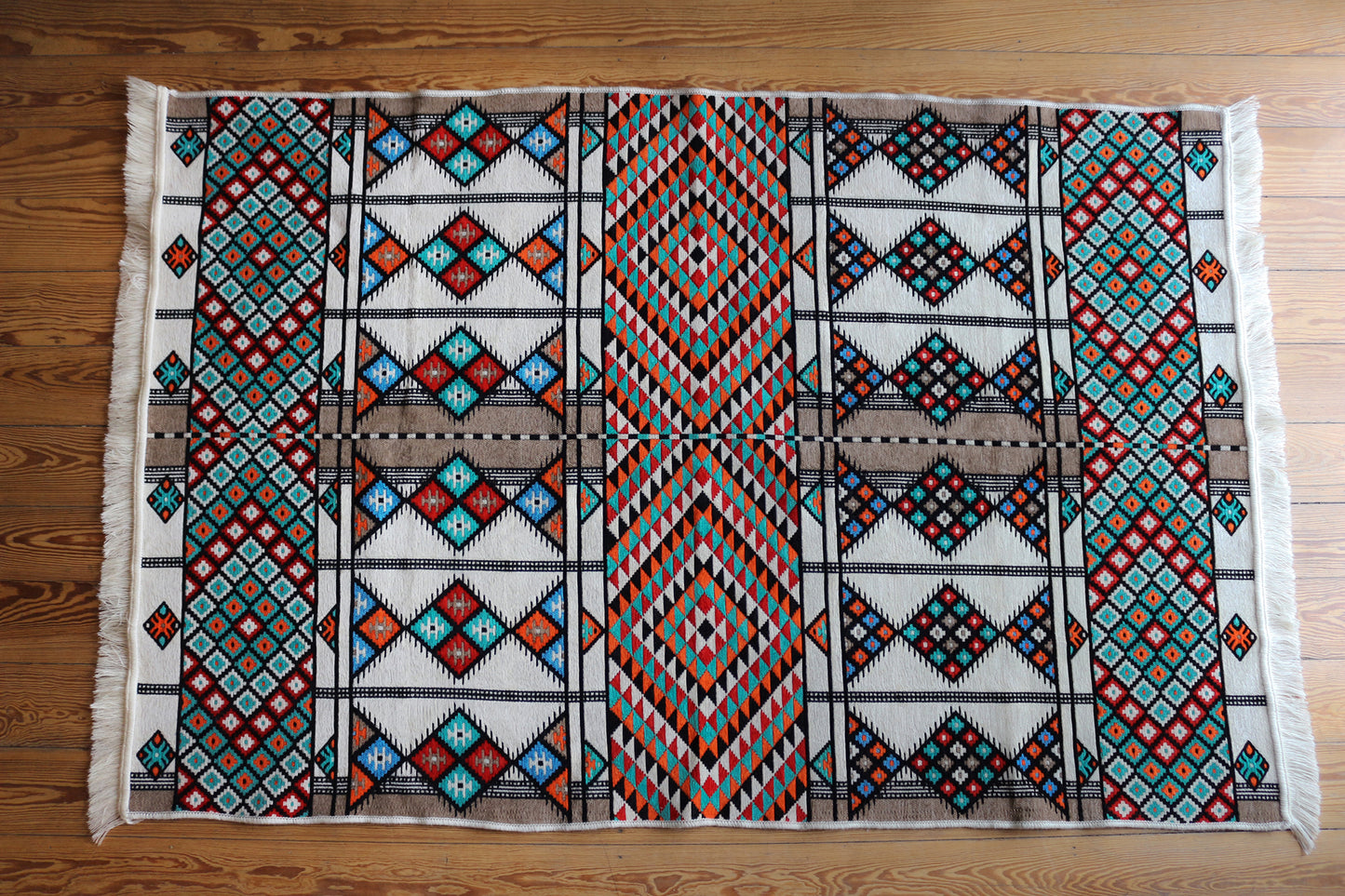 Neu 130x 200 cm Waschbarer Teppich, Kelim ,Carpet,Rug, RS 1-4-20